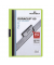 Klemmhefter DURACLIP 60 220905, A4 grün, für ca. 60 Blatt, Polyvinylchlorid (PVC)