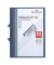 Klemmhefter DURACLIP EASY FILE 30 222907, A4 blau, für ca. 30 Blatt, Polyvinylchlorid (PVC) 80g