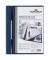 Schnellhefter Duraplus deLuxe 2589 A4+ überbreit dunkelblau PVC Kunststoff kaufmännische Heftung bis 100 Blatt mit Abheftlochu