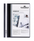 Schnellhefter DURAPLUS 257901, A4+, schwarz, Polypropylen (PP), Vorderdeckel transparent