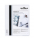 Schnellhefter DURAPLUS 257902, A4+, weiß, Polypropylen (PP), 80g, Vorderdeckel transparent