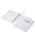 Schnellhefter Duraplus de Luxe 2589 A4+ überbreit weiß PVC Kunststoff kaufmännische Heftung bis 100 Blatt mit Abheftlochung