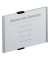 Türschild Info Sign silber 210 x 148,5mm