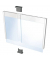 Türschild Info Sign silber 210 x 148,5mm