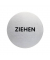 Piktogramm "Ziehen" rund metallic silber Ø 65mm