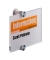 Türschild Crystal Sign transparent 148 x 105mm 