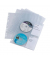 CD/DVD-Hüllen CoverLight M A4 für 4 CD/DVD transparent Universallochung PP