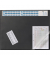Schreibunterlage 7204-01 mit Kalenderstreifen schwarz 65x52cm Kunststoff