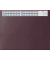 Schreibunterlage 7204-03 mit Kalenderstreifen rot 65x52cm Kunststoff