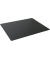 Schreibunterlage 530 x 400 mm, schwarz PP opak, rutschfest, abgerundete Ecken