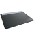 Schreibunterlage 650 x 500 mm, schwarz PP, mit transparenter Folienauflage