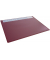 Schreibunterlage 650 x 500 mm, rot, PP mit transparenter Folienauflage und