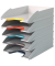 Briefablage VARICOLOR MIX TRAY SET, Kunststoff, A4 bis C4, sortiert