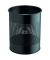 Papierkorb 331001, 15 Liter, rund, schwarz