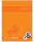 Collegeblock 734451377 Premium, Lineatur 21 / liniert mit Rand innen, A4, 90g, orange, 80 Blatt