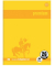 Collegeblock 734451268 Premium, Lineatur 26 / kariert mit weißem Rand, A4, 90g, grau, 80 Blatt