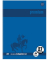 Collegeblock 734451271 Premium, Lineatur 27 / liniert mit Rand innen/außen, A4, 90g, blau, 80 Blatt