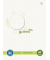 Heftschoner Green 794004600 wei&szlig; 30,5x43,2cm (BxH)