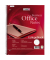 Collegeblock 100050247 Business Office Notes, Lineatur 22 / kariert mit Rand innen, A4+, 70g, rot, 80 Blatt