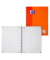 Collegeblock 100050360 Schule, Lineatur 27 / liniert mit Rand innen/außen, A4+, 90g, orange, 80 Blatt