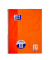 Collegeblock 100050360 Schule, Lineatur 27 / liniert mit Rand innen/außen, A4+, 90g, orange, 80 Blatt