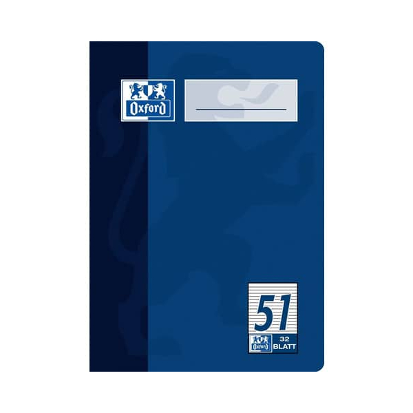 4006144921726 - Oktavheft 100050396 Lineatur 51   liniert A6 90g farbig sortiert 32 Blatt   64 Seiten 4006144921726 Oxford