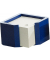 Zettelbox 25724, memorion, 12,5x12,5x8cm, royalblau, Kunststoff, inkl.: 600 Notizzettel