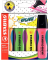 Textmarker STABILO BOSS Splash, 75/4, Etui, 4-farbig sortiert, 2-5mm Keilspitze