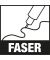 Fasermaler Pen 68 metallic 1,4mm silber, gold, kupfer, grün metallic, blau metallic, rosarot metallic nicht auswaschbar 6 St./P