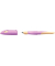 Ergonomischer Schulfüller für Rechtshänder mit Anfänger-Feder A - EASYbirdy Pastel Edition in soft pink/apricot - Einzelstift - 