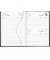 Buchkalender 873-0020, schwarz, 1 Tag / 1 Seite, 15x21cm (A5), 2025