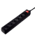 Steckdosenleiste 30394, 1,4m, schwarz