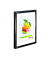 Bilderrahmen Sevilla schwarz 50 x 70 cm PS - Glas