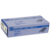 Heftklammern 24/6, 506, Stahldraht verkupfert