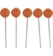 Markierungs-/Rundkopf-/Landkartennadel Kopfd.5mmx16mm braun