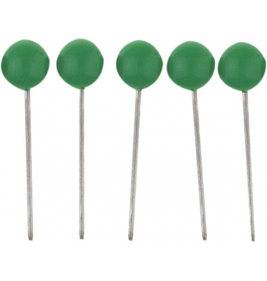 Markierungs-/Rundkopf-/Landkartennadel Kopfd.5mmx16mm hellgrün