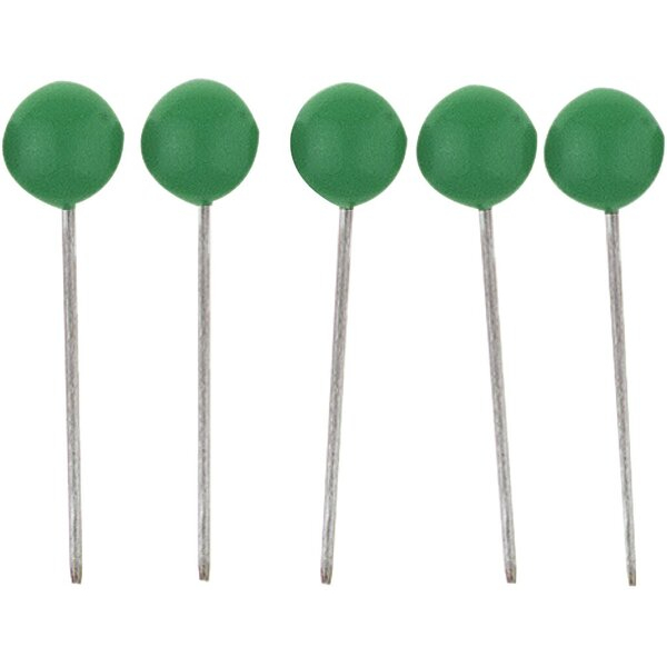 4007735006174 - Markiernadeln mit Rundkopf 5mmx16mm hellgrün 100 Stück 4007735006174 Albert & Co 617 100 Stück