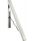 Wand-/Klappgarderobe, verchromt, auf- klappbar, inkl. Befestigungsmaterial,