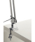 LED-Schreibtischlampe, silber, mit Klemmfuß
