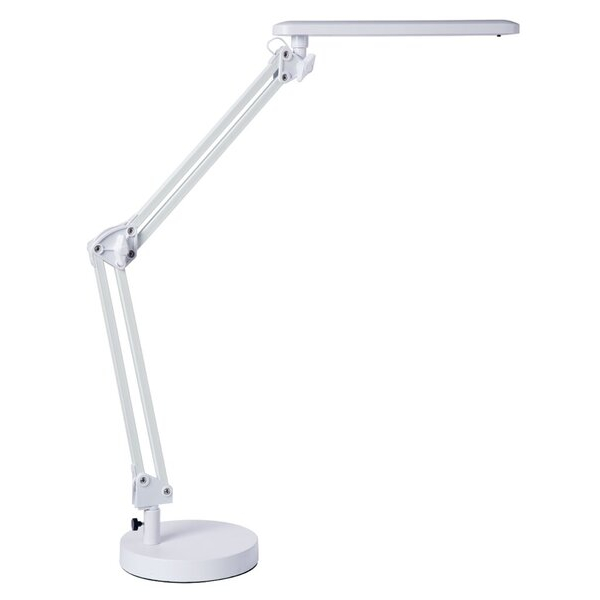 4007735963101 - Tischleuchte LED mit Fuß weiß 20 LED´s 230V  7W neutralweiß 4007735963101 Alco