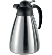 Isolierkanne Thermoart 290-072, silber/schwarz, 2 Liter