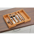 Besteckkasten Bambus 290-078 33,5x6cm braun