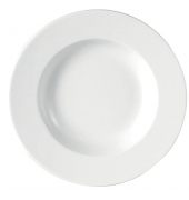 6-tlg. Set Suppenteller ISTA, 22,5 cm, tief, aus weißem Porzellan