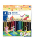 Buntstifte-Set Noris colour 185, 185 C24, 24-farbig sortiert, sechskant, Packung