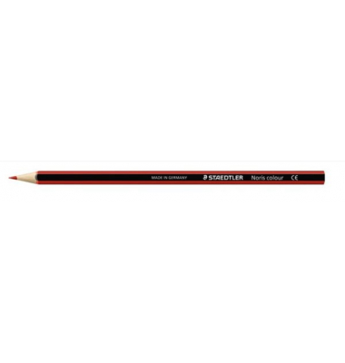 Farbstift Noris colour, rot, Strichstärke: 3mm, hohe Bruch-