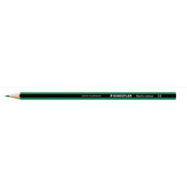 Farbstift Noris colour, grün, Strichstärke: 3mm, hohe Bruch-