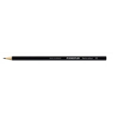 Farbstift Noris colour, schwarz, Strichstärke: 3mm, hohe Bruch-