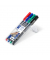 Folienstifte-Set Lumocolor, 314 WP4, 4-farbig sortiert, 1-2,5mm, Keilspitze, nachf&uuml;llbar
