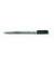 Folienstift Lumocolor, 316-9, schwarz, 0,6mm, Rundspitze, nachf&uuml;llbar