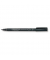 Folienstift Lumocolor, 318-9, schwarz, 0,6mm, Rundspitze, nachf&uuml;llbar